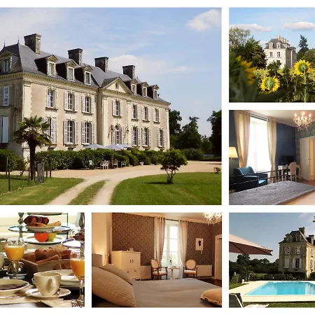 Chateau La Mothaye - Self Catering With Pool In The Loire Valley Konukevi Les Bois-d'Anjou