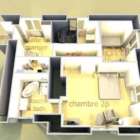 Konukevi Chateau La Mothaye - Self Catering With Pool In The Loire Valley