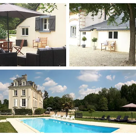 Гостевой дом Chateau La Mothaye - Self Catering With Pool In The Loire Valley Les Bois-d'Anjou